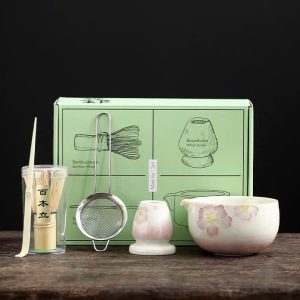 Set Đánh Matcha Mộng Anh Đào 5 Món