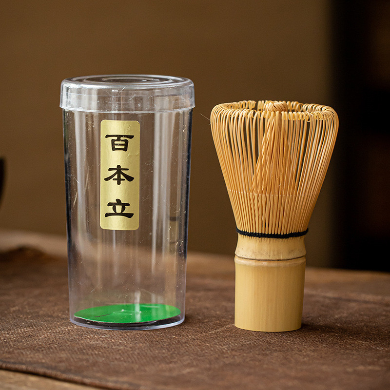 Chổi chasen đánh matcha tre cao cấp 100 sợi - Ảnh 2