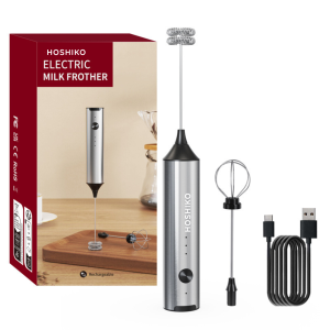 Máy tạo bọt H01 bằng thép không gỉ có sạc