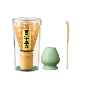 Combo Chổi Chasen Đánh Matcha, Đế Gác Chổi, Thìa Tre, Rây Lọc Inox Giá Rẻ Chính Hãng Phong Cách Nhật Bản